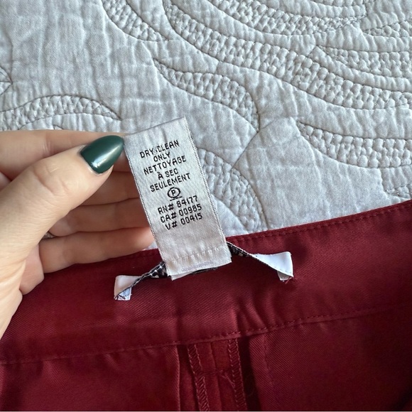 Diane von Furstenberg - Wool-Blend Wide-Leg Trousers - Red - Picture 8 of 14
